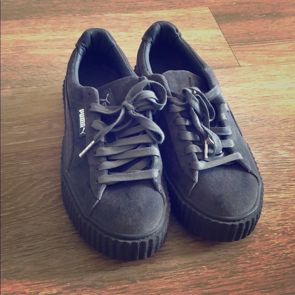 puma creepers bronze puma creepers bronze